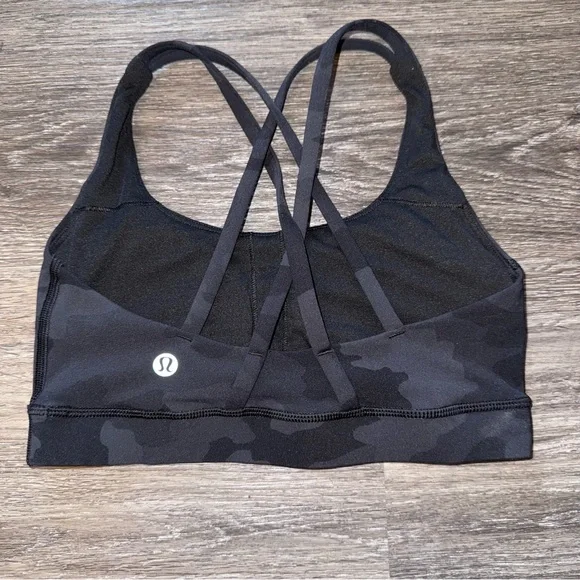 LULULEMON 🍋 Energy Bra Incognito Camo Size 2 - Picture 4 of 5